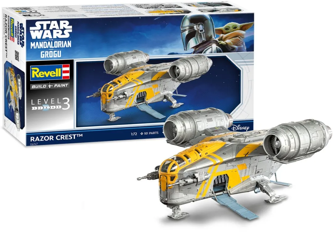 Revell Star Wars The Mandalorian Razor Crest 1:72 Modelbouwpakket
