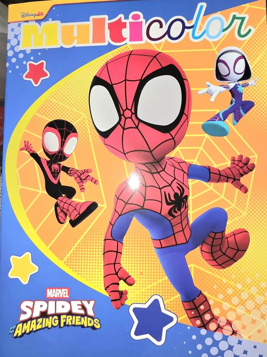Disney Junior Spidey and Amazing Friends Kleurboek