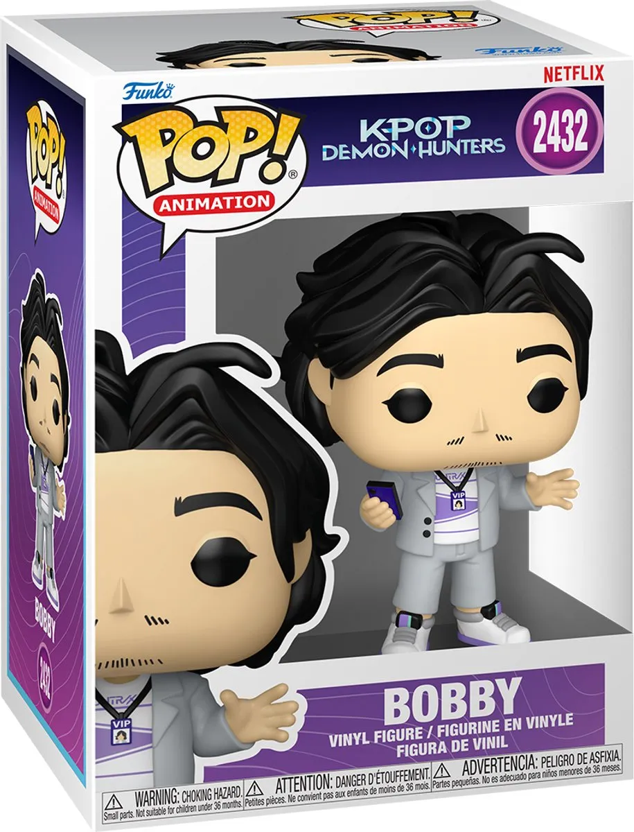 Funko POP! Animation KPOP Demon Hunters Bobby