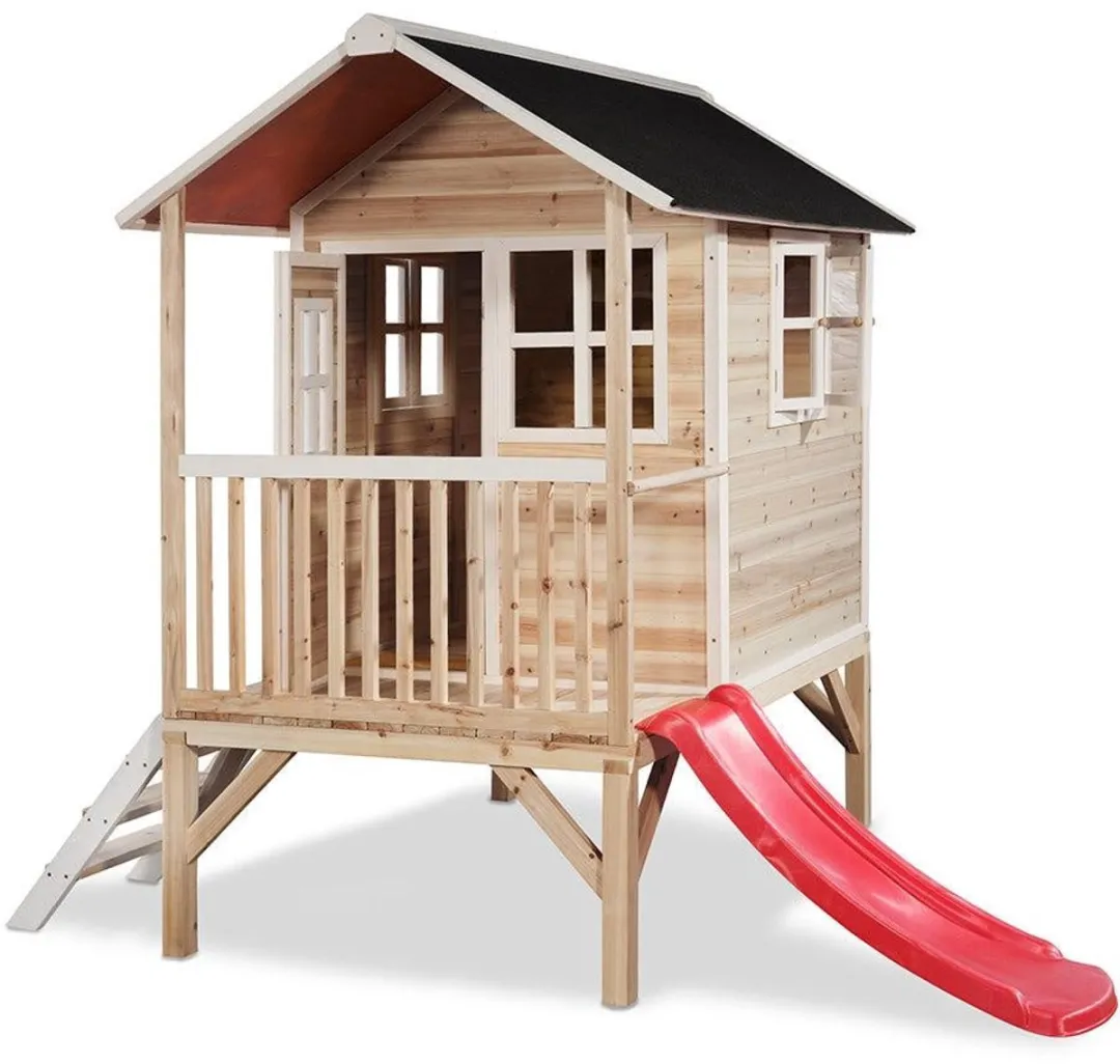 EXIT Toys Loft 300 Houten Speelhuis Groen