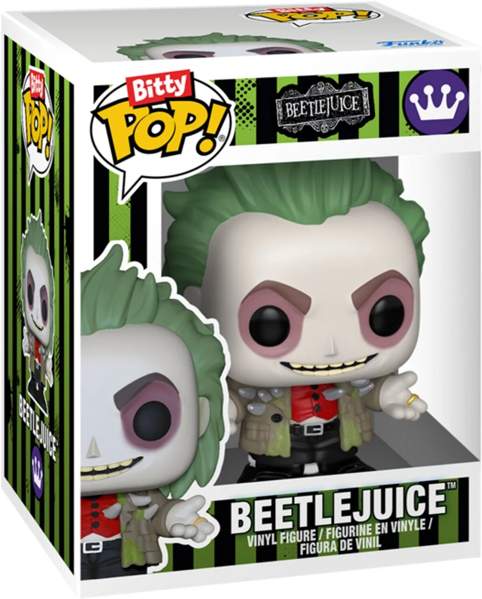 Funko Beetlejuice Dantes Inferno Room Bitty Pop! Town Vinylfiguur