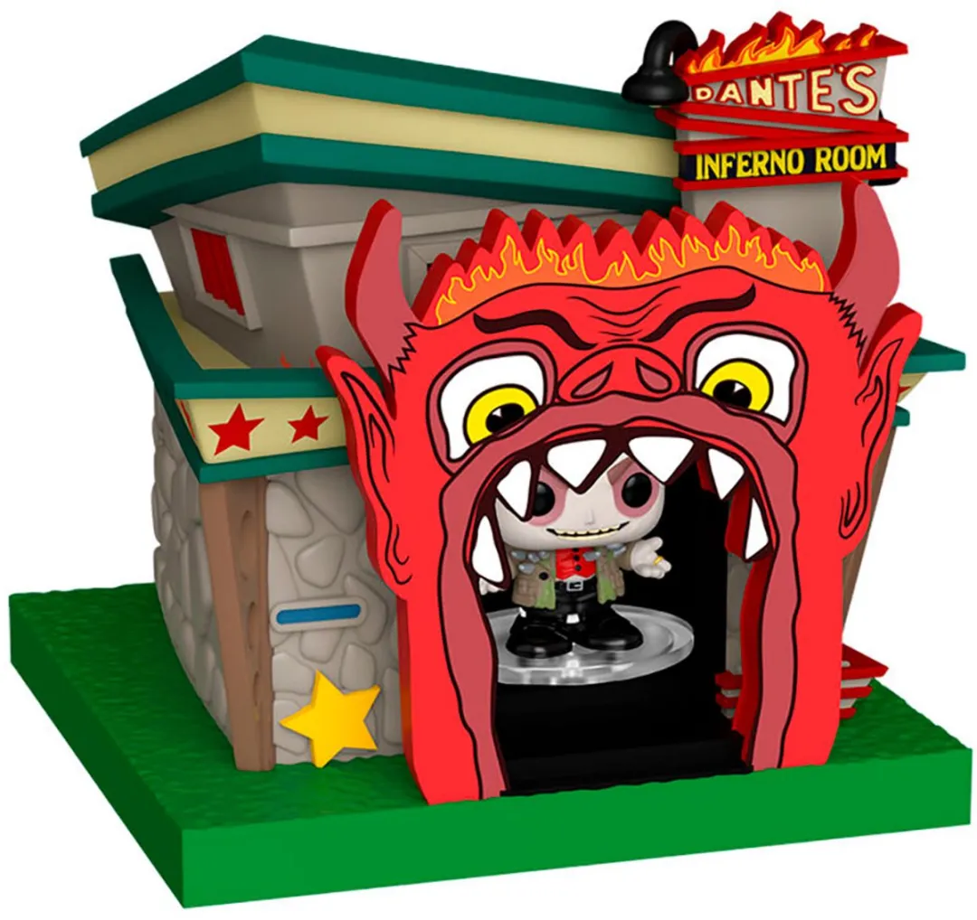 Funko Beetlejuice Dantes Inferno Room Bitty Pop! Town Vinylfiguur