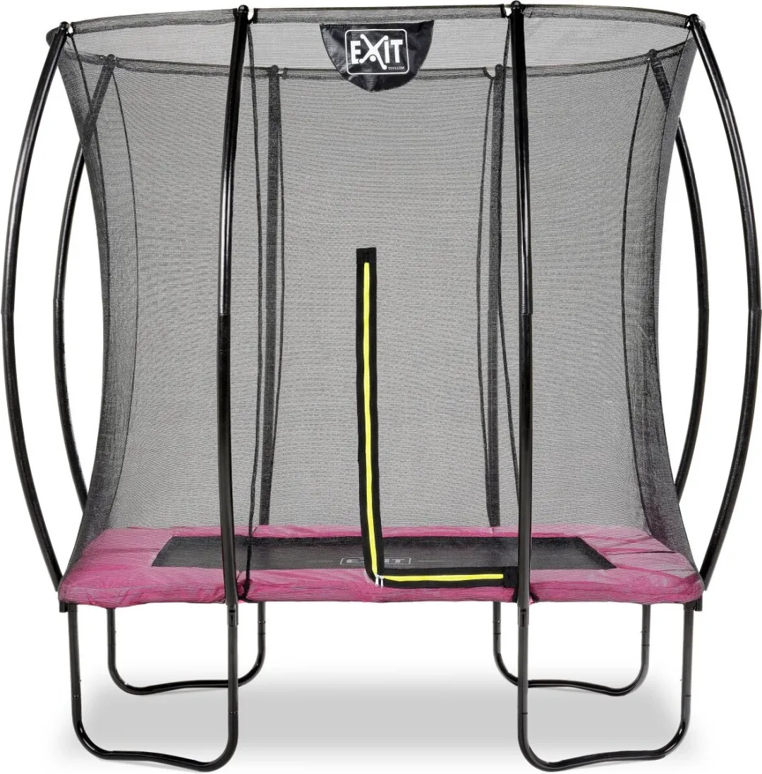 EXIT Silhouette Trampoline 153x214cm Roze - 214cm