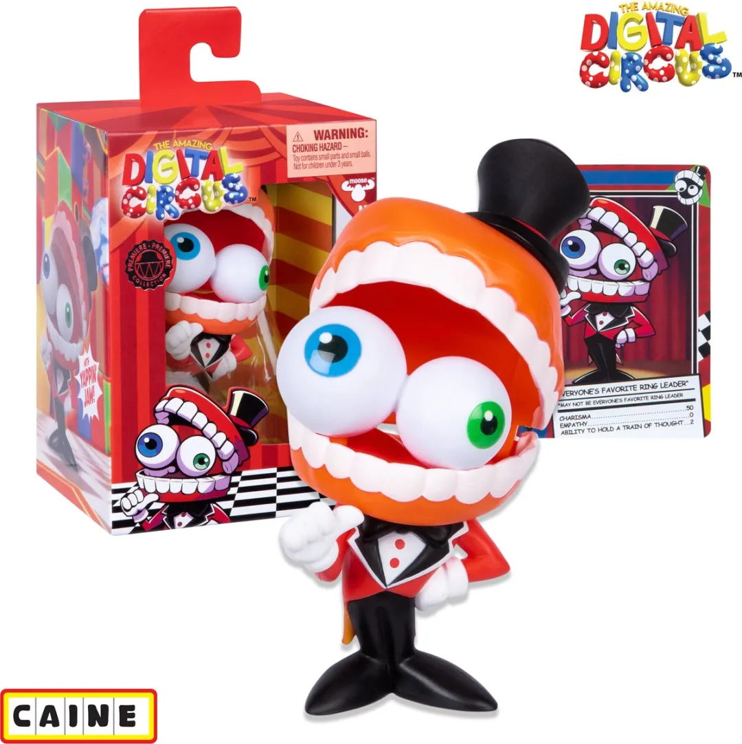 Moose Toys The Amazing Digital Circus Caine Vinyl Figuur - Multikleur