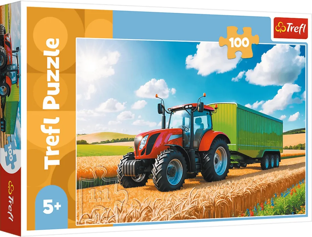 Trefl Voertuigen Puzzle 100 Stuks
