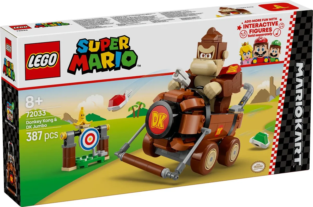 LEGO Super Mario Mario Kart Donkey Kong DK Jumbo