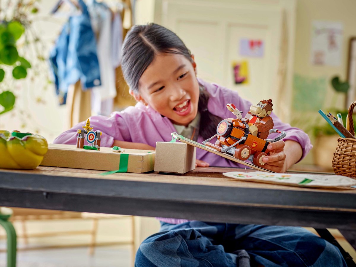 LEGO 72033 Super Mario - Mario Kart – Donkey Kong en DK Jumbo