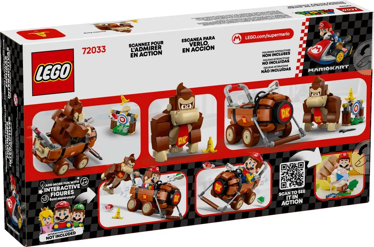 LEGO Super Mario Mario Kart Donkey Kong DK Jumbo - 387 Stukken