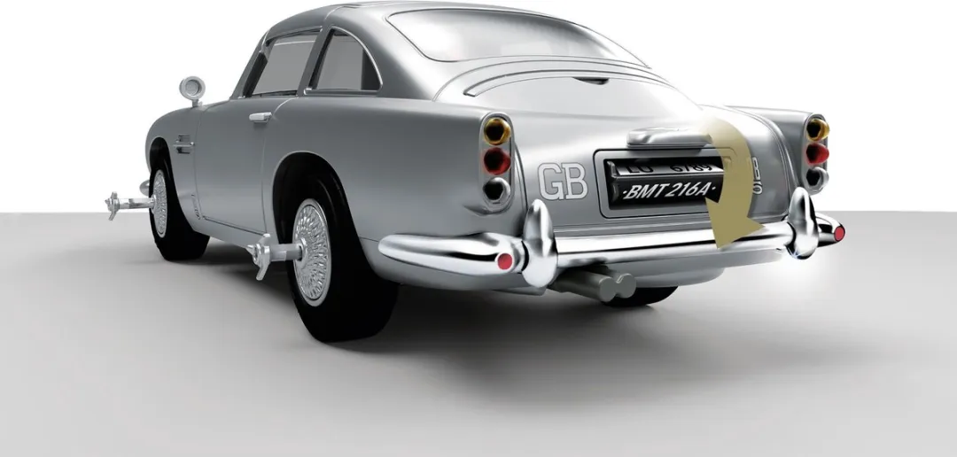 Playmobil James Bond Aston Martin DB5 Goldfinger Edition - afbeelding 6 van 6