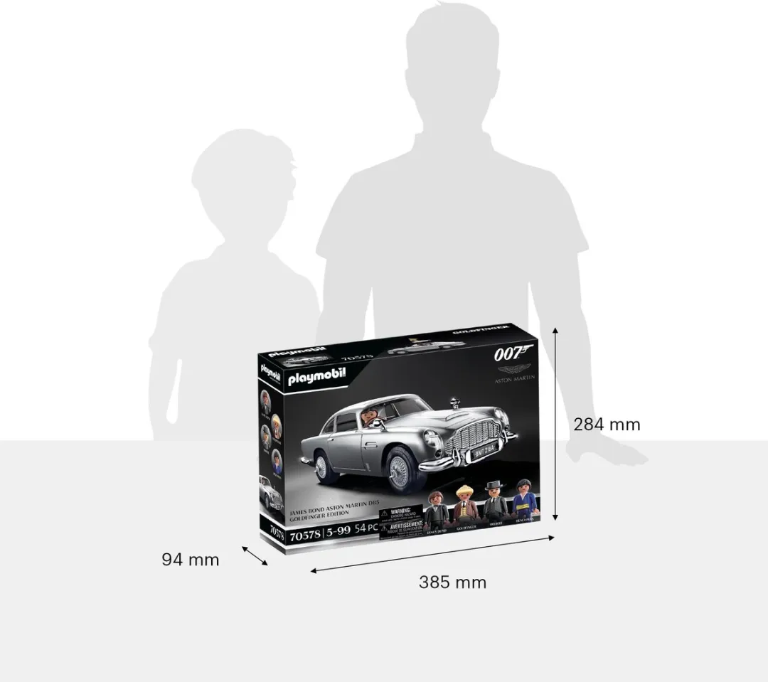 Playmobil James Bond Aston Martin DB5 Goldfinger Edition