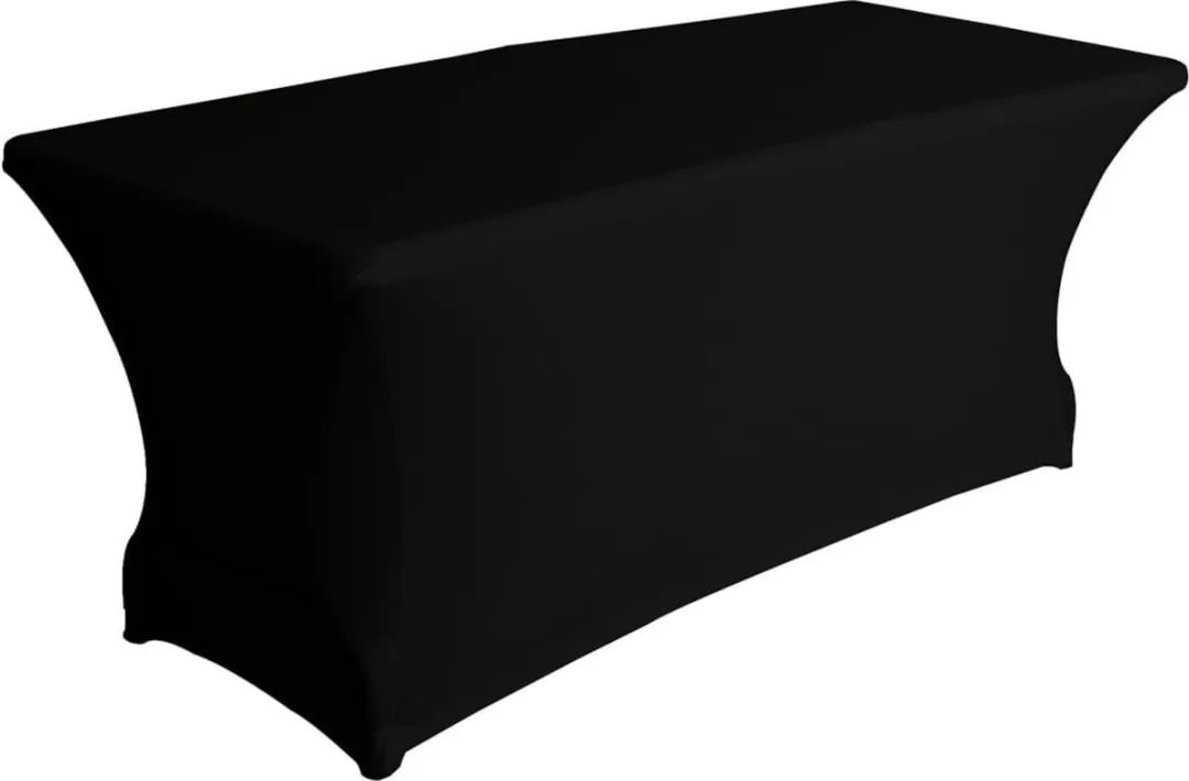 Perel Tafelhoes Zwart 180x75cm