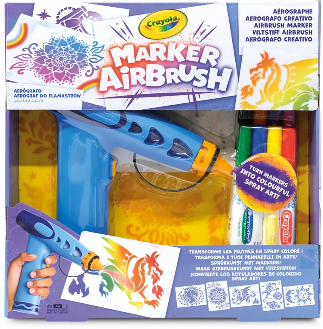 Crayola Marker Airbrush Hobbypakket