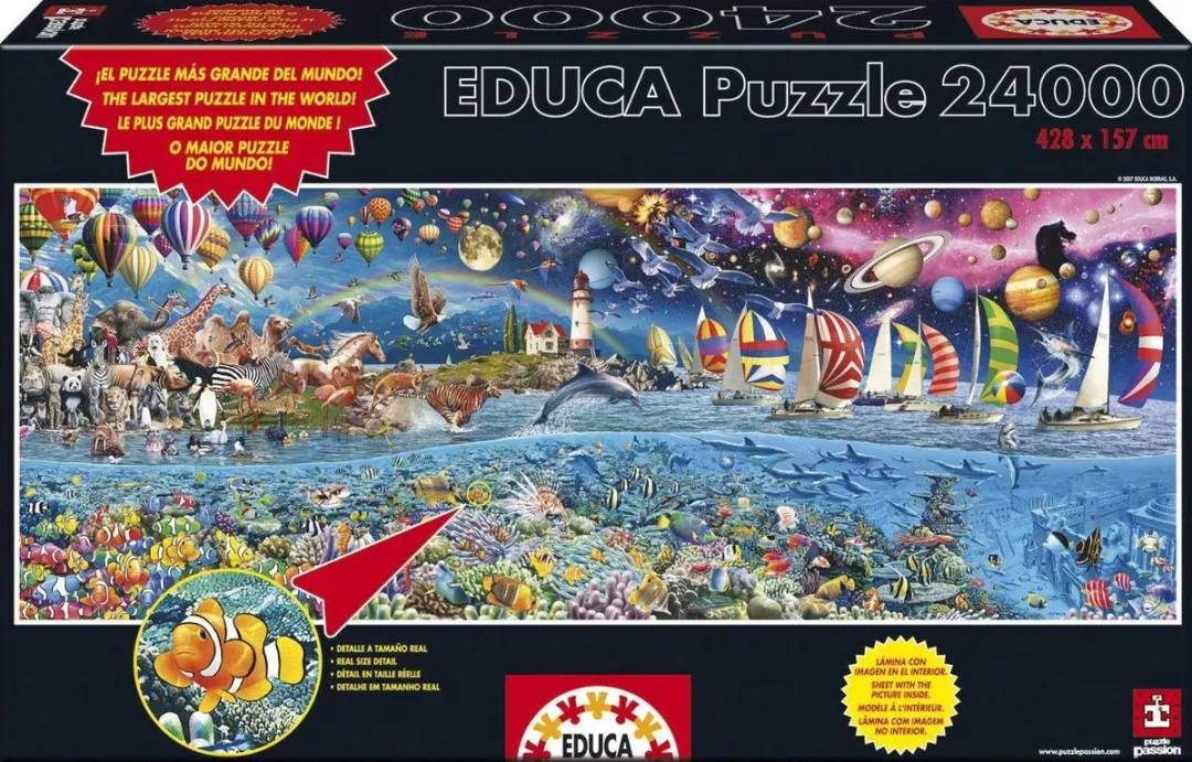 Educa Life 24.000 Stuks Puzzel - Meerkleurig