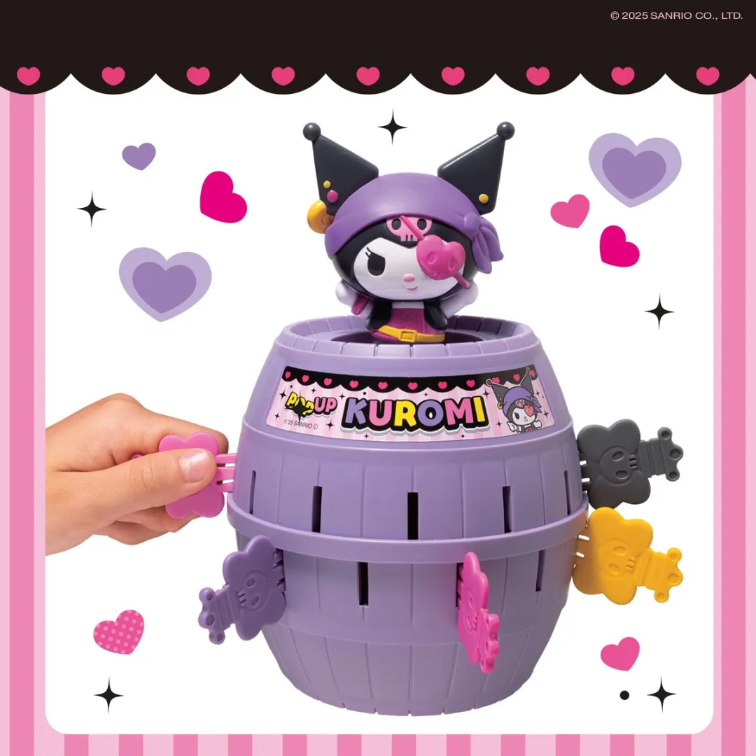 Tomy Pop Up Kuromi - Kinderspel - 24 Sleutels