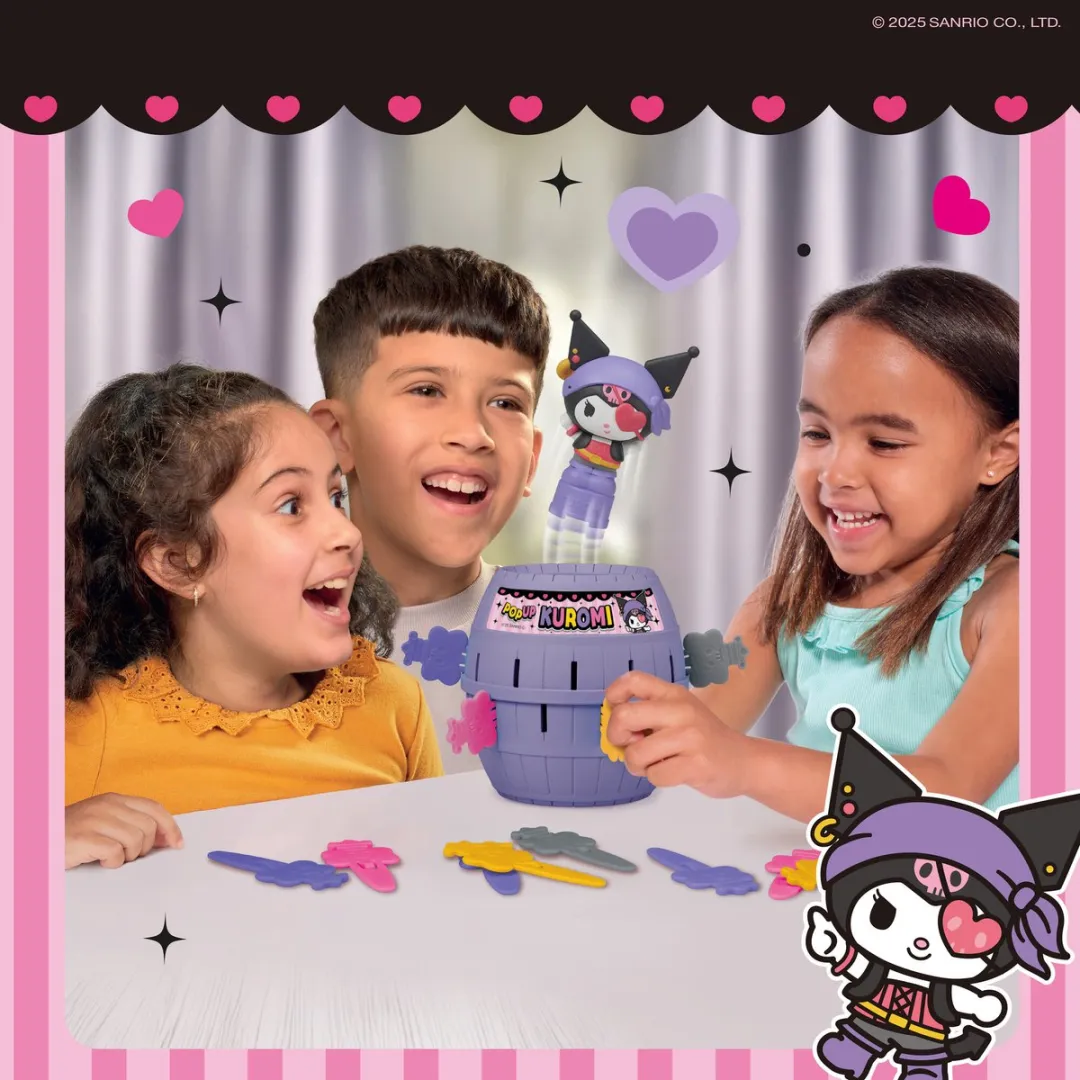 Tomy Pop Up Kuromi - Kinderspel - 24 Sleutels