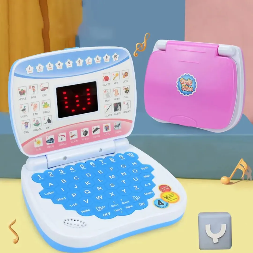 RyC Toys Activity Computer Blauw - Educatief Speelgoed - afbeelding 6 van 6