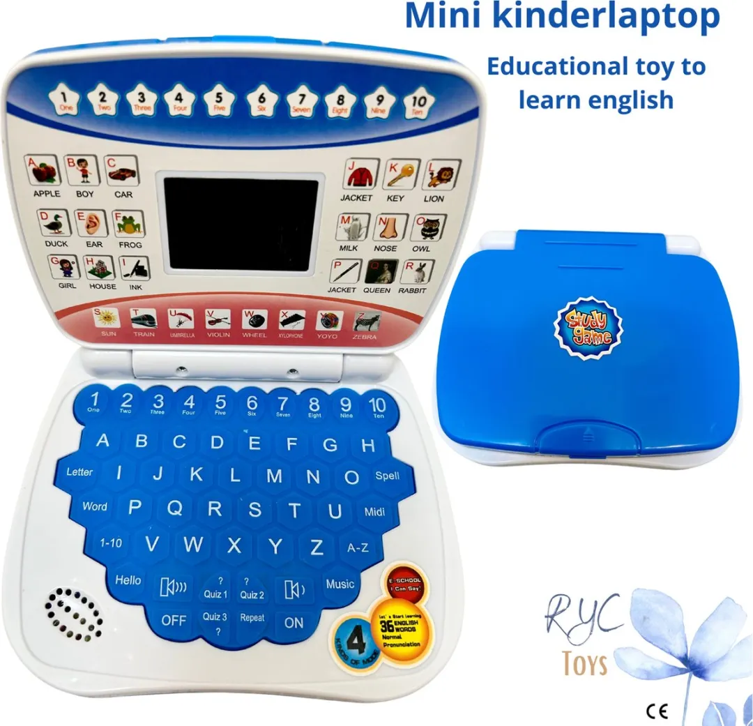 RyC Toys Activity Computer Blauw