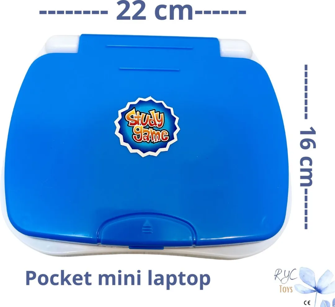 RyC Toys Activity Computer Blauw - Educatief Speelgoed - afbeelding 2 van 6