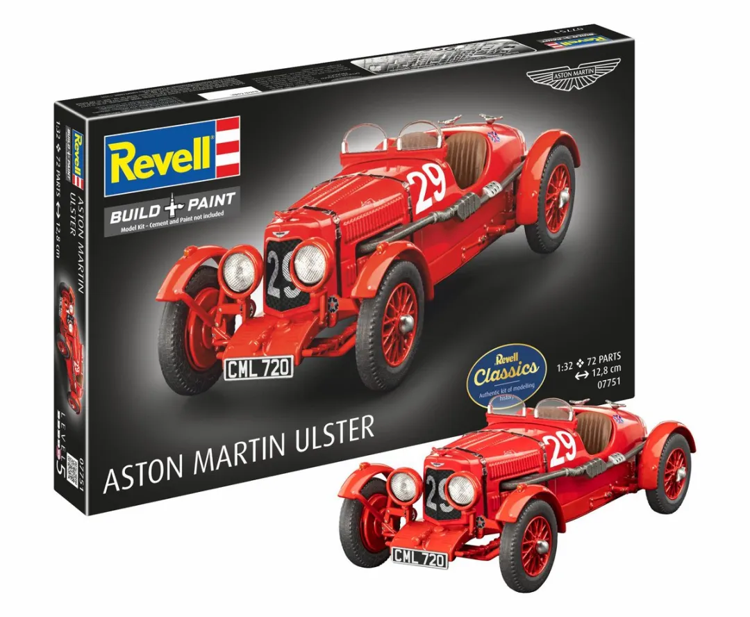 Revell Aston Martin Ulster REV07751 Modelbouwpakket 1:32