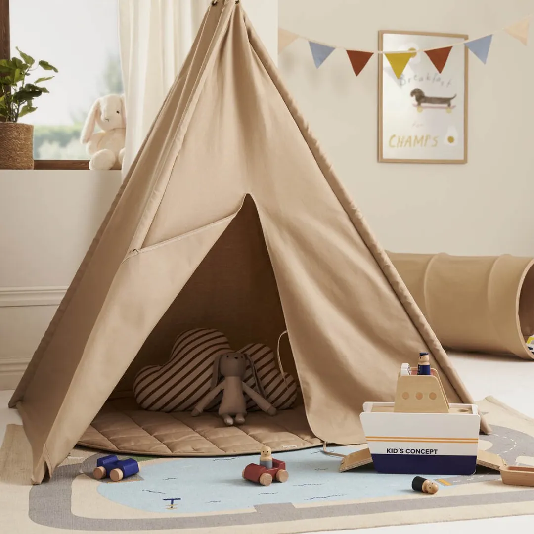 Kids Concept Tipi Speeltent - Beige