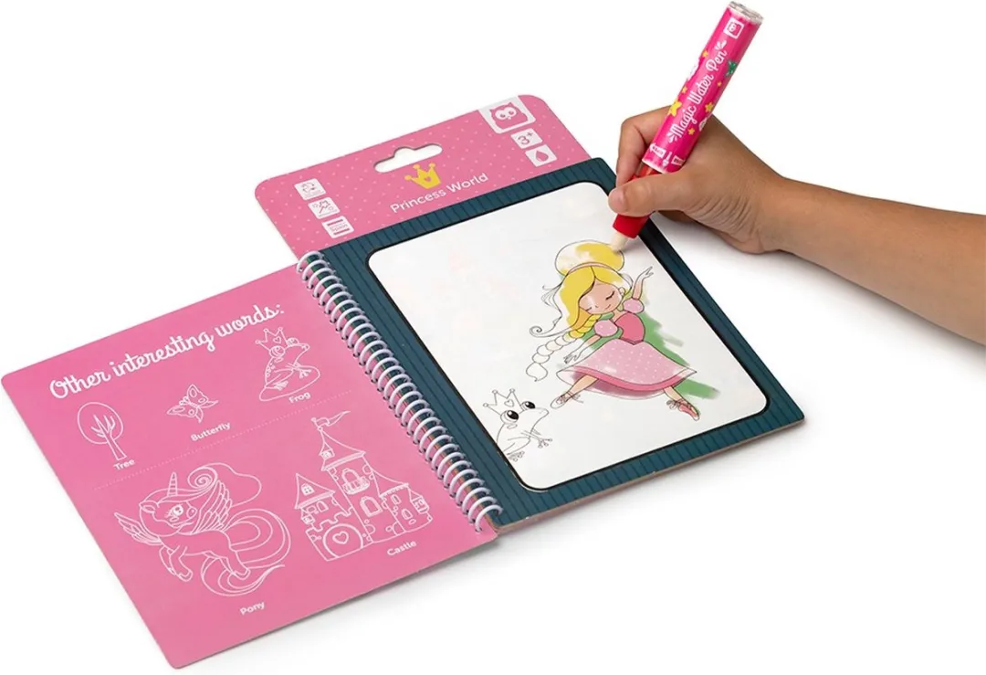 Eurekakids Magic Tekenboek Water Unicorn/Prinses