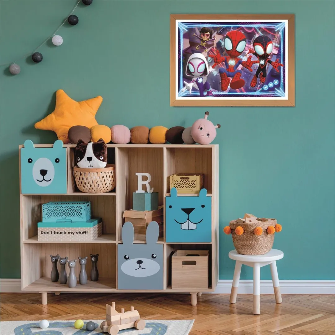 Clementoni PZL 24 Maxi Spidey and His Amazing Friends Puzzle - 24 Stuks - Multicolor - afbeelding 6 van 6