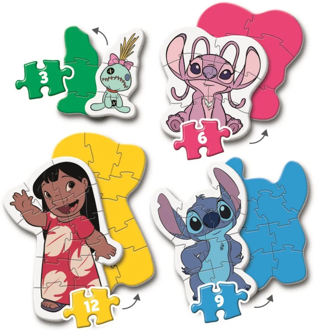 Clementoni Disney Stitch & Lilo My First Puzzel - 24 Stuks