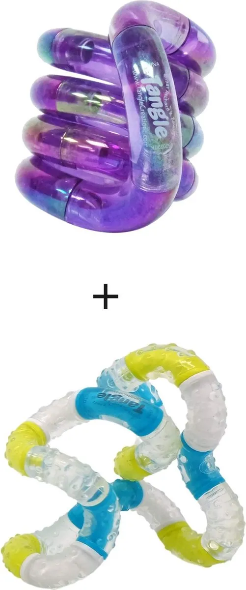 Tangle Gems Junior Purple Amethyst & Tangle Relax Therapy BrainTools Imagine