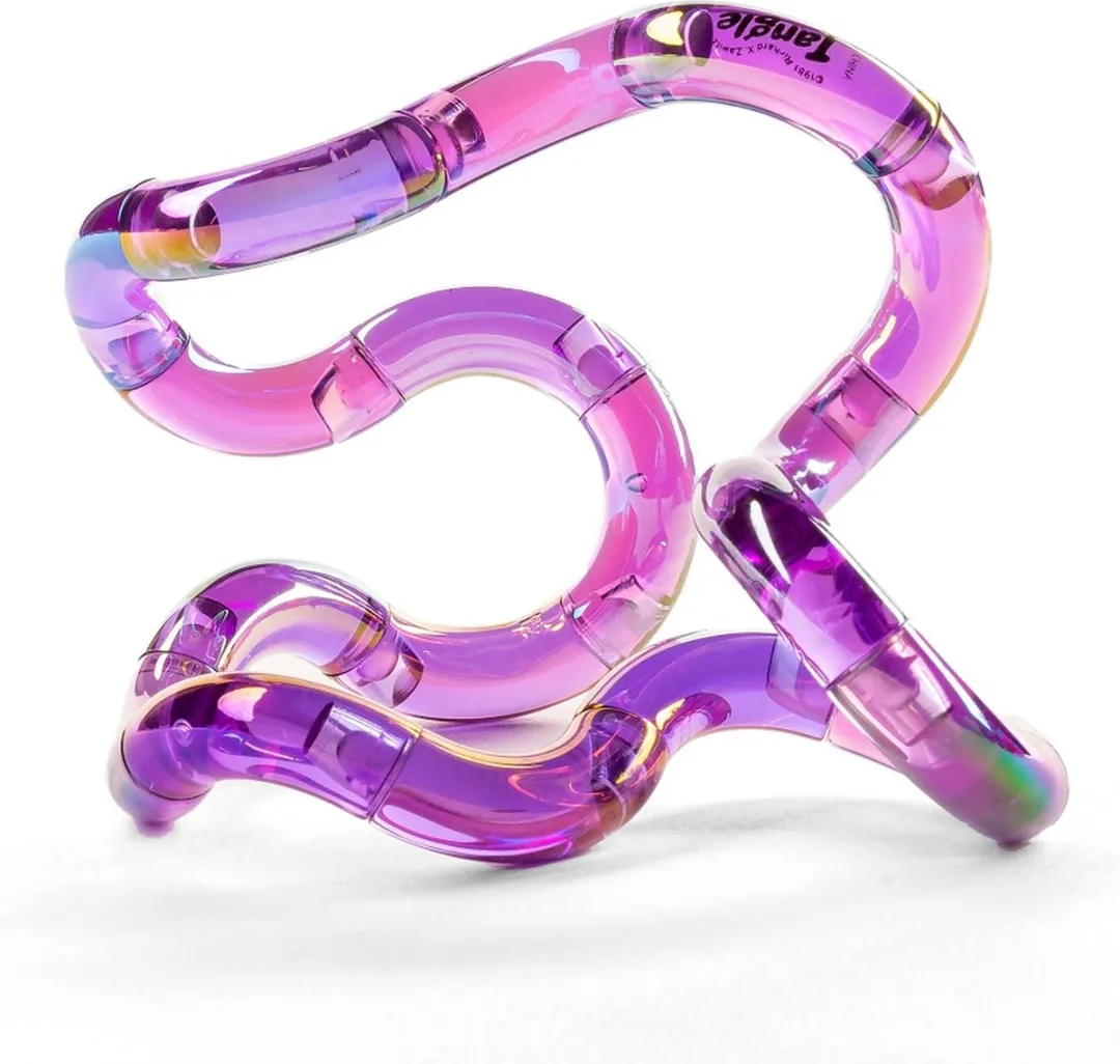 Tangle Gems Junior Purple Amethyst & Tangle Relax Therapy BrainTools Imagine - Fidget Toy Combo