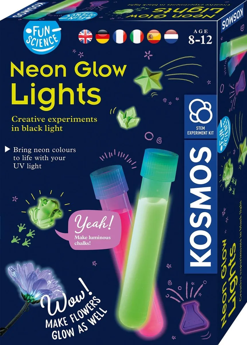 Kosmos Neon Glow Lights 616830 Experimenteerset