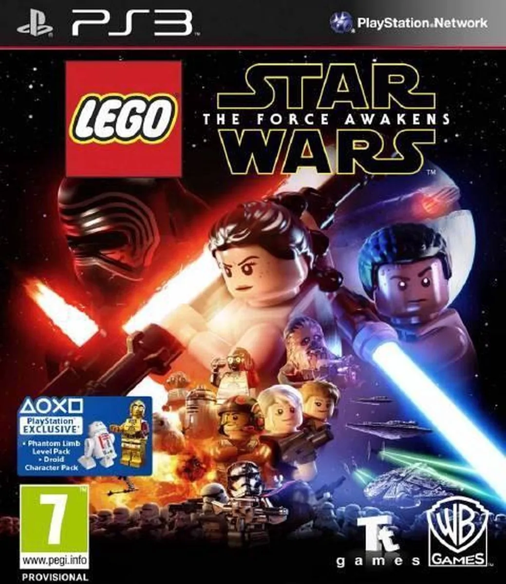 LEGO Star Wars The Force Awakens PS3 - 2 Spelers