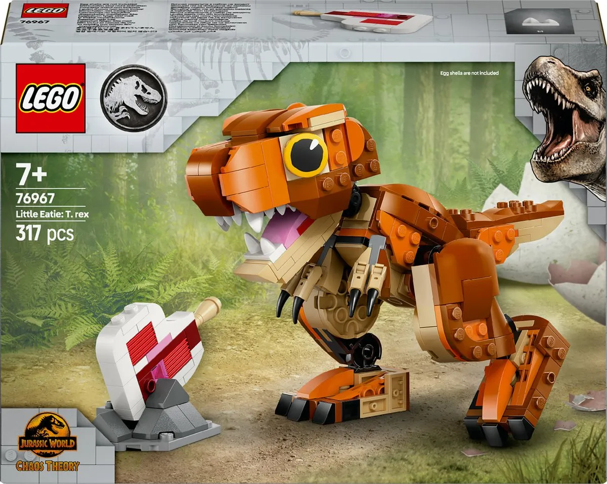 LEGO Jurassic World Kleine Eetster T. rex 76967 - 317 Stukken