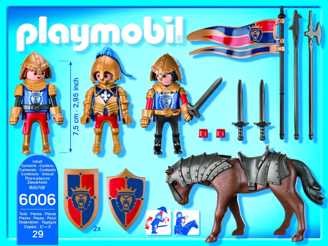Playmobil Verkenners van de Leeuwenridders 6006 - Multicolor