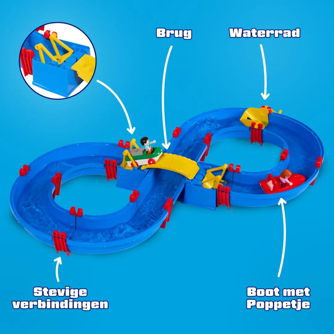 Fits4Kids Waterbaan F4k50005 - 50 Delig Blauw