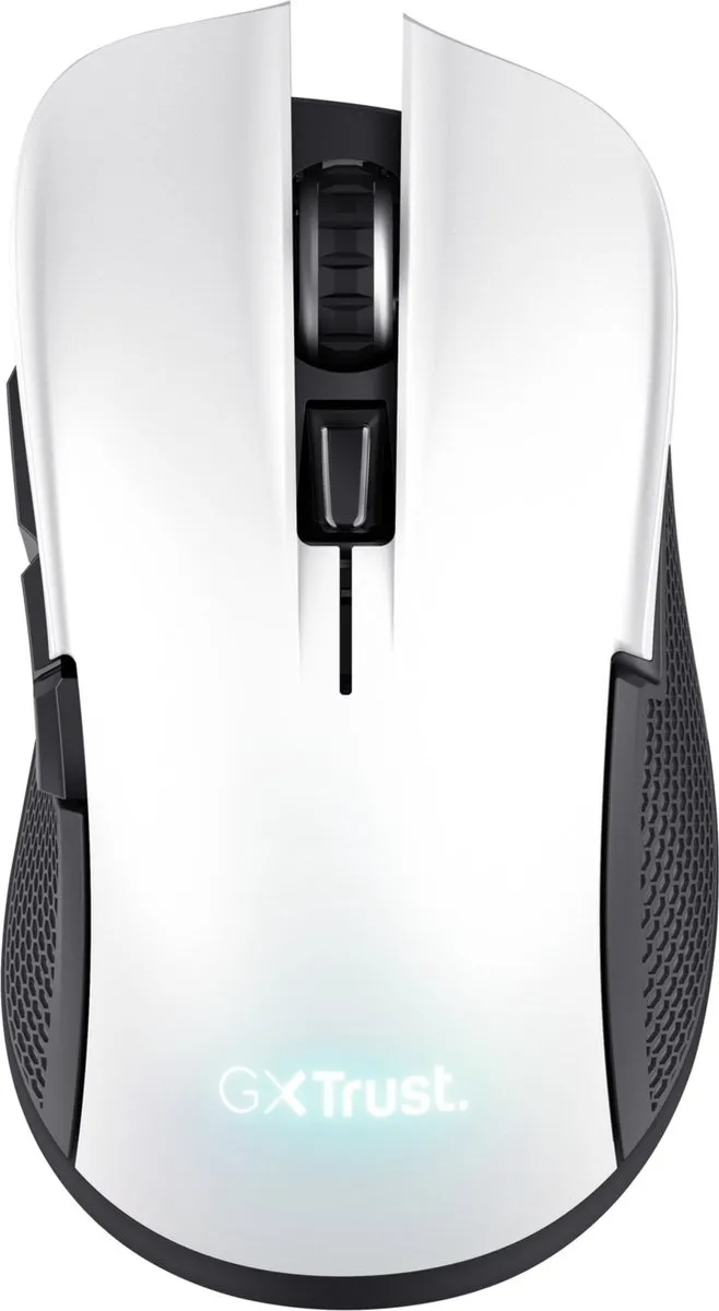 Trust GXT 923 YBAR Gaming Muis - 7200 DPI - Wit