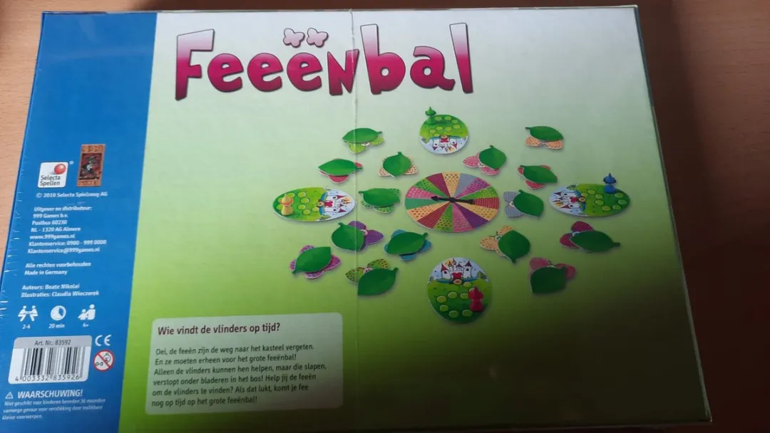 Selecta Feeënbal SEL-FEE01 - 4 Spelers