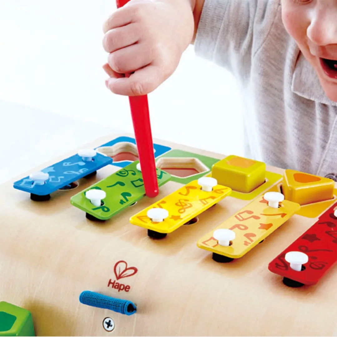 Hape Mijn Eerste Xylofoon & Piano - Veelkleurig - afbeelding 4 van 6
