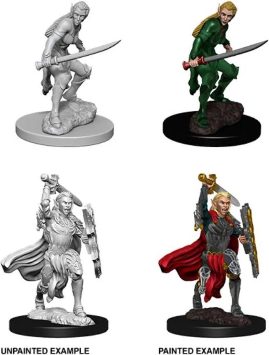 Wizkids D&D Female Elf Fighter