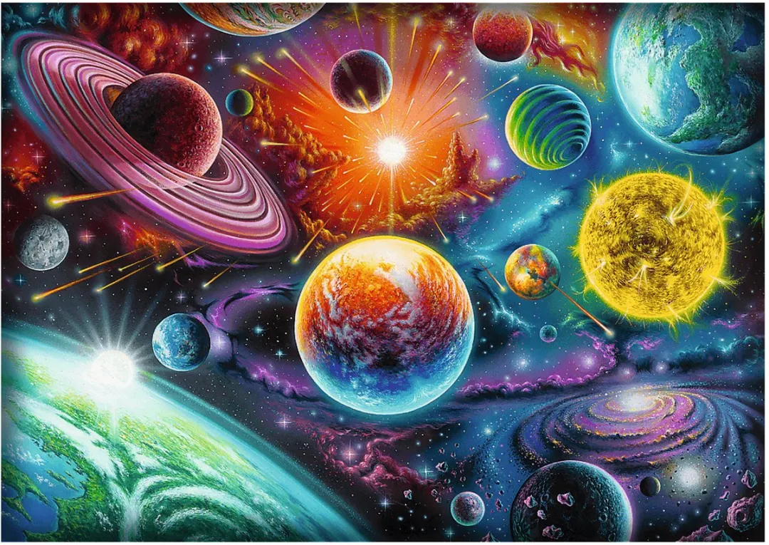 Trefl Space Adventure Legpuzzel 1000 Stuks - Multicolor