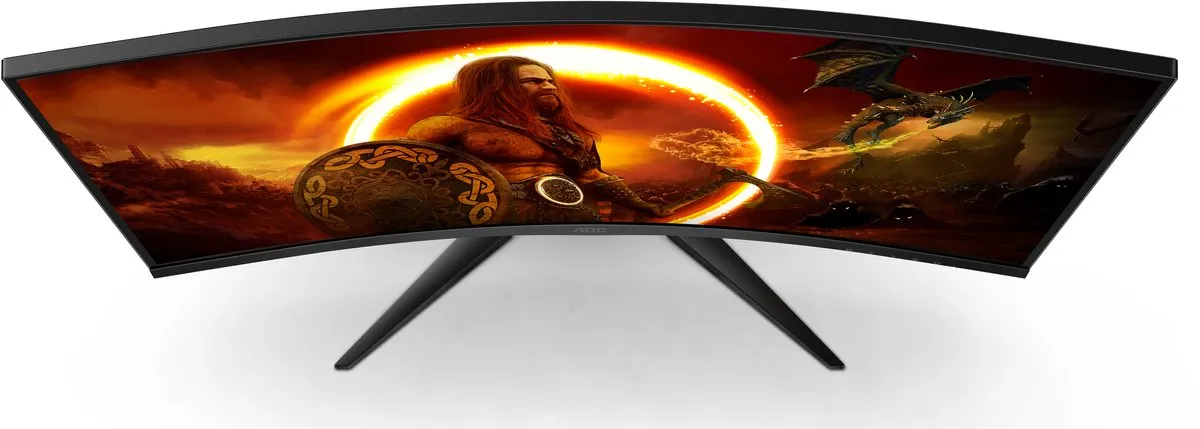 AOC C32G2ZE - Full HD Curved Gaming Monitor - 240hz - 32 Inch