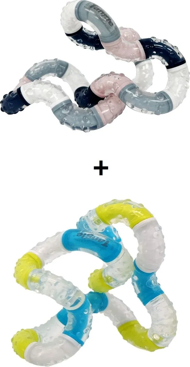 Tangle Relax Therapy Roze Blauw Geel
