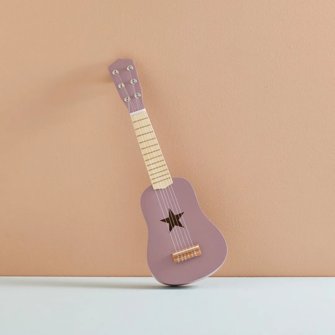 Kids Concept Speelgoedgitaar - Lila