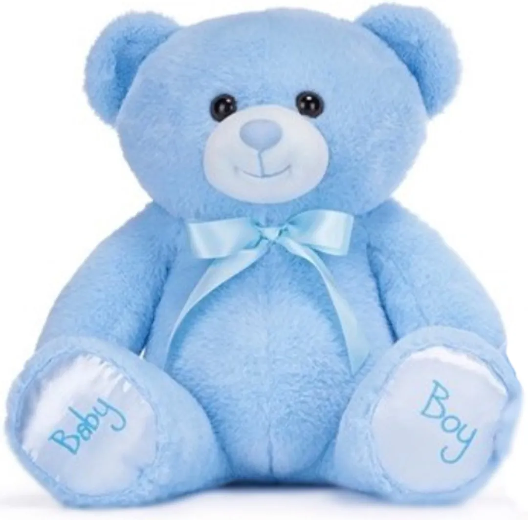 Topknuffels Teddybeer Blauw 22cm