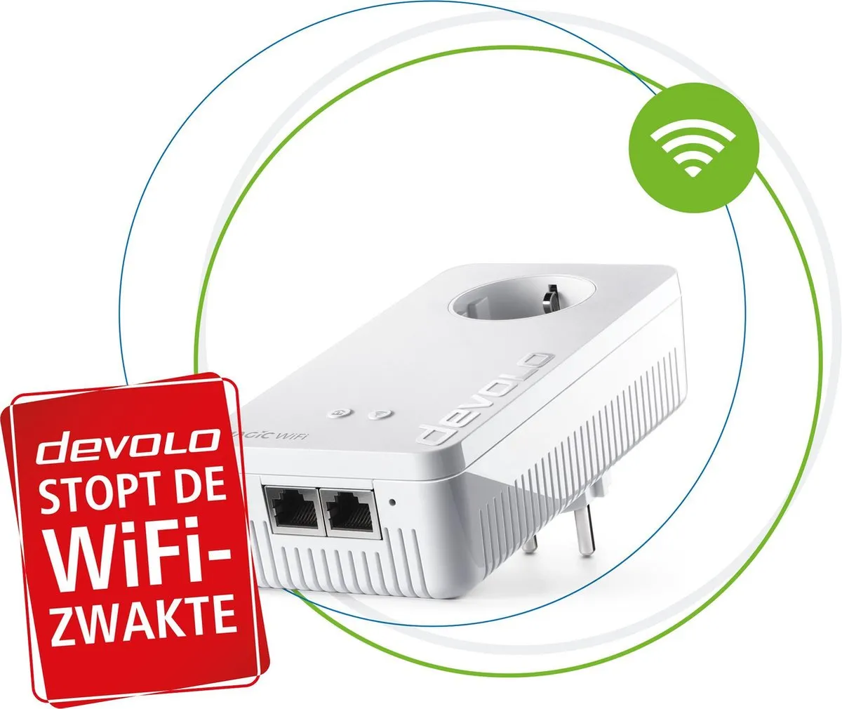 Devolo Magic 2 WiFi next Powerline-adapter 2400 Mbps - 2x LAN - afbeelding 6 van 6