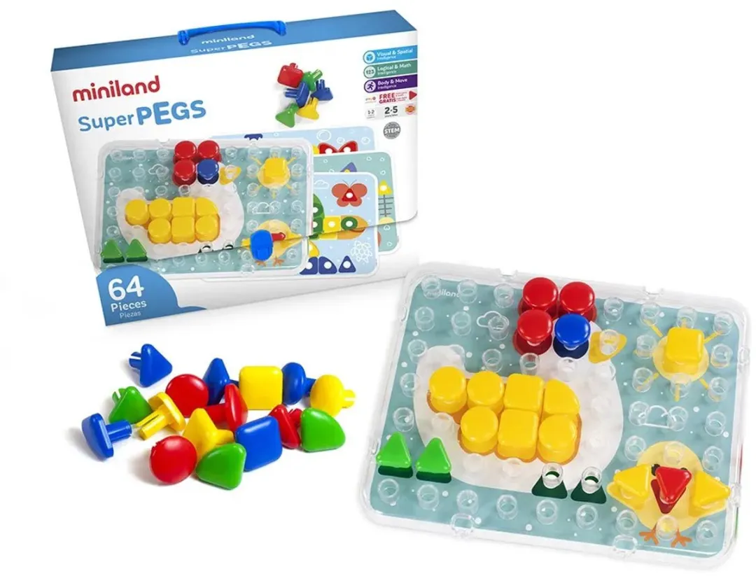 Miniland Mozaïek Superpegs