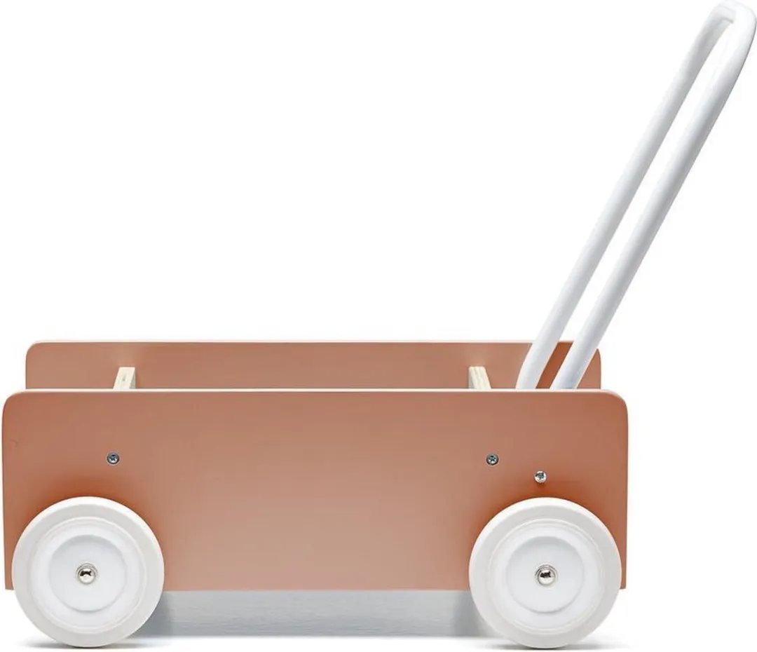 Kids Concept Wandelwagentje Donker Abrikoos