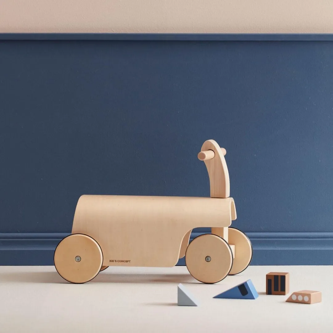 Kids Concept Houten Loopfiets Aiden - 4 Wielen