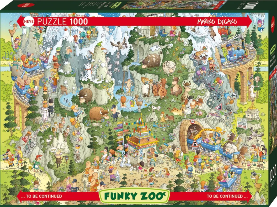 Heye Puzzel Himalayan Habitat 1000 Stukjes