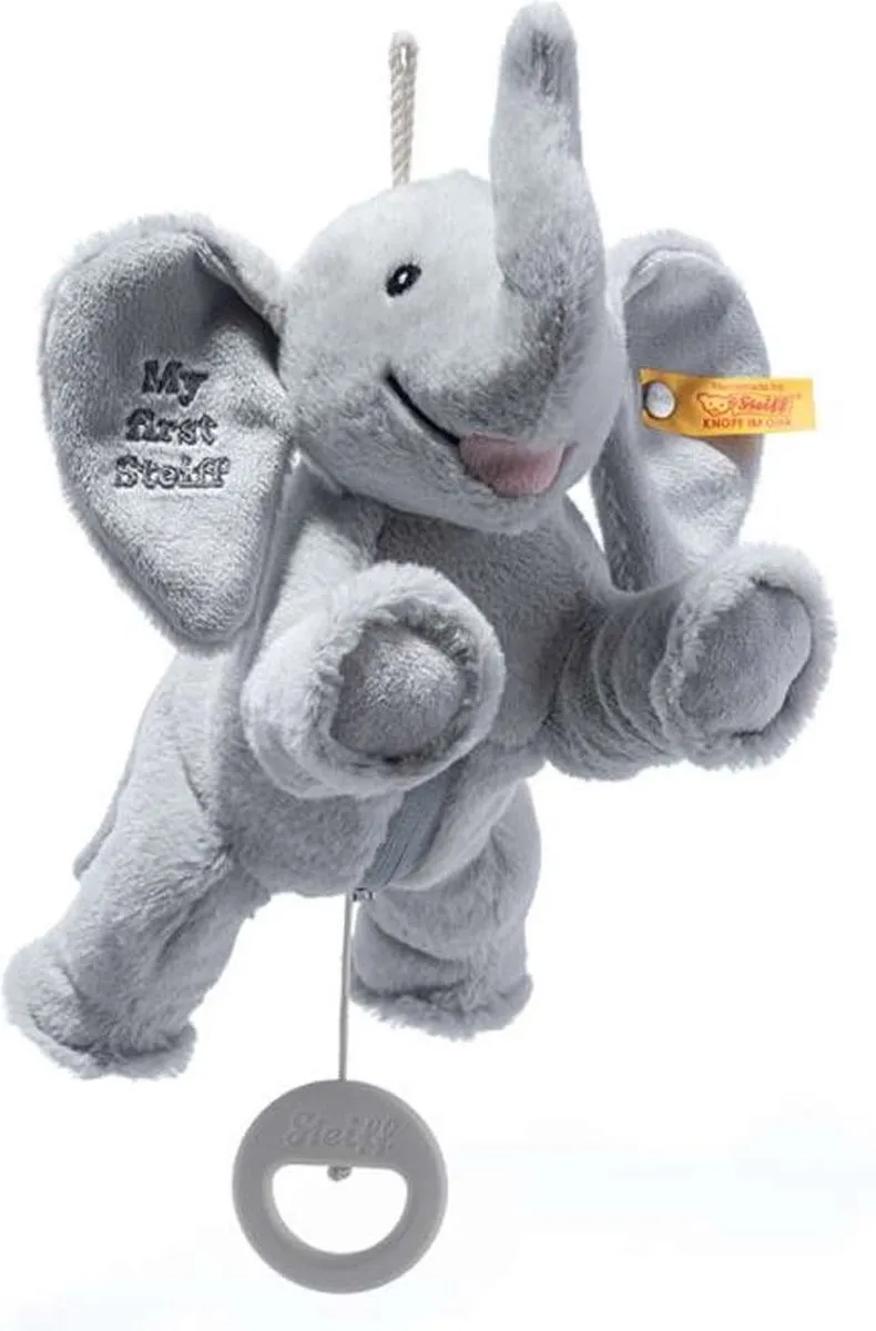 Steiff Ellie Olifant Speeldoos 25cm