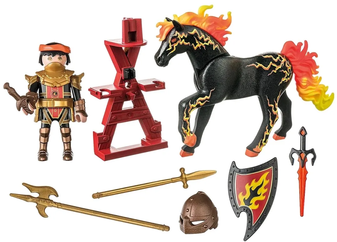 Playmobil Burnham Raiders Vuurridder 71213 - Meerkleurig